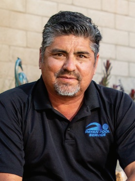 Javier Payan, owner of Payan Pool Service